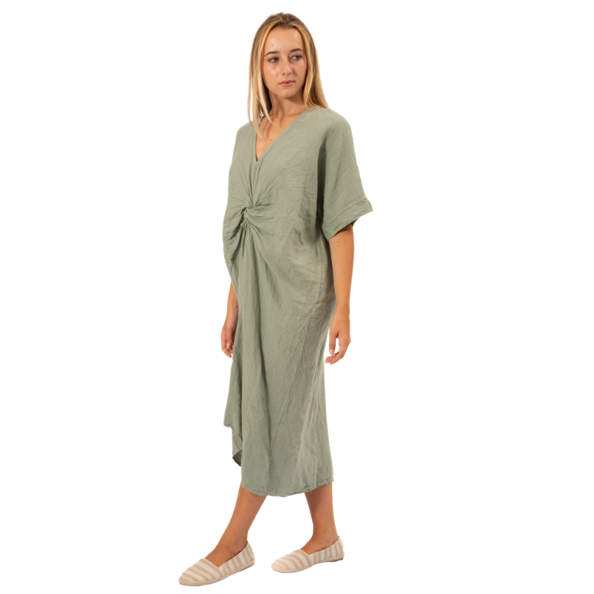VERA MAY LINEN DRESS