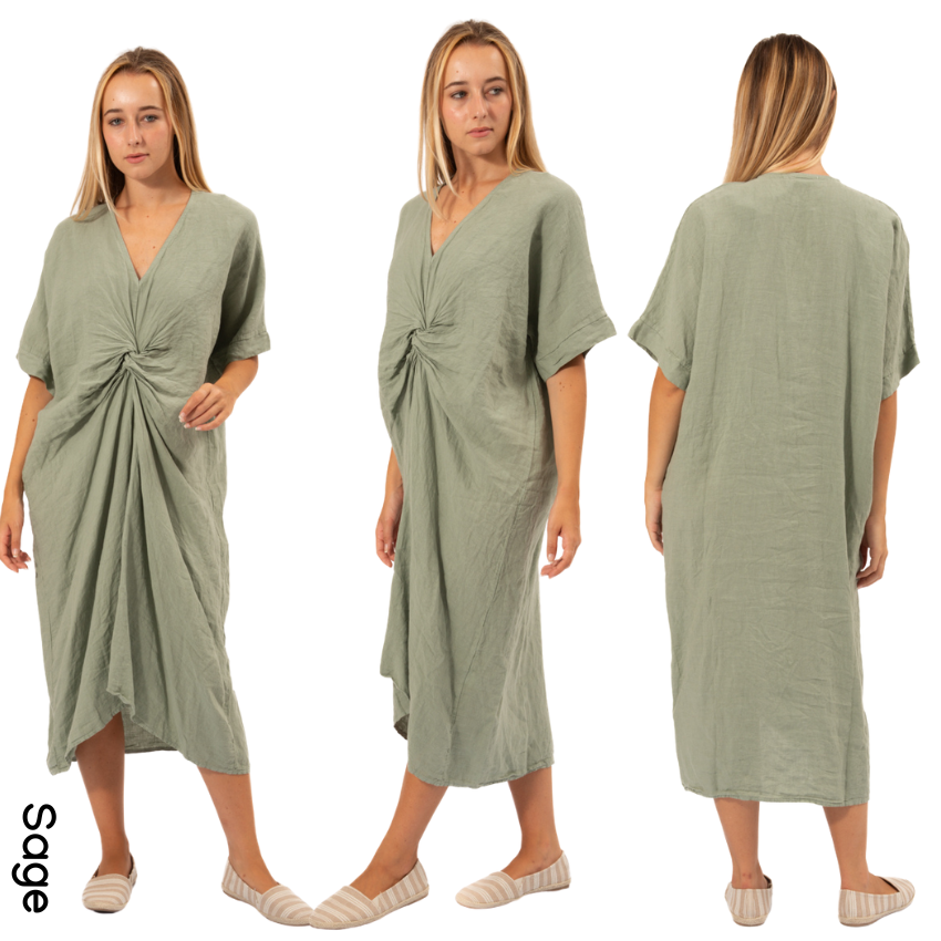 ITALIAN LINEN DRESS