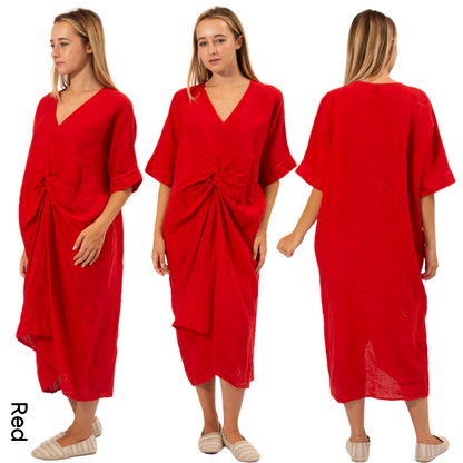 ITALIAN LINEN DRESS