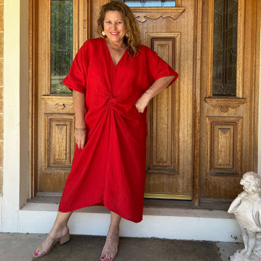 ITALIAN LINEN DRESS