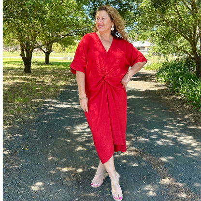 ITALIAN LINEN DRESS