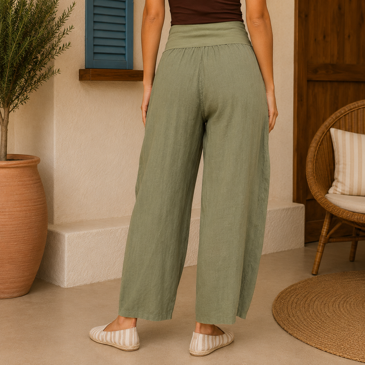 ITALIAN LINEN PANTS