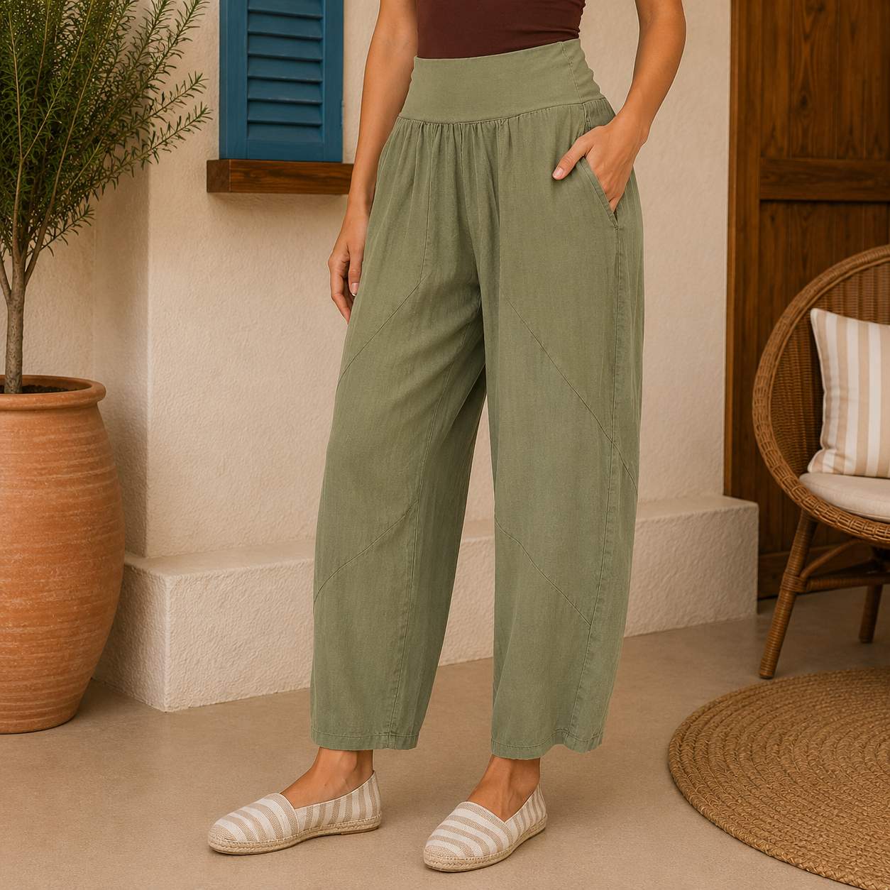 ITALIAN LINEN PANTS