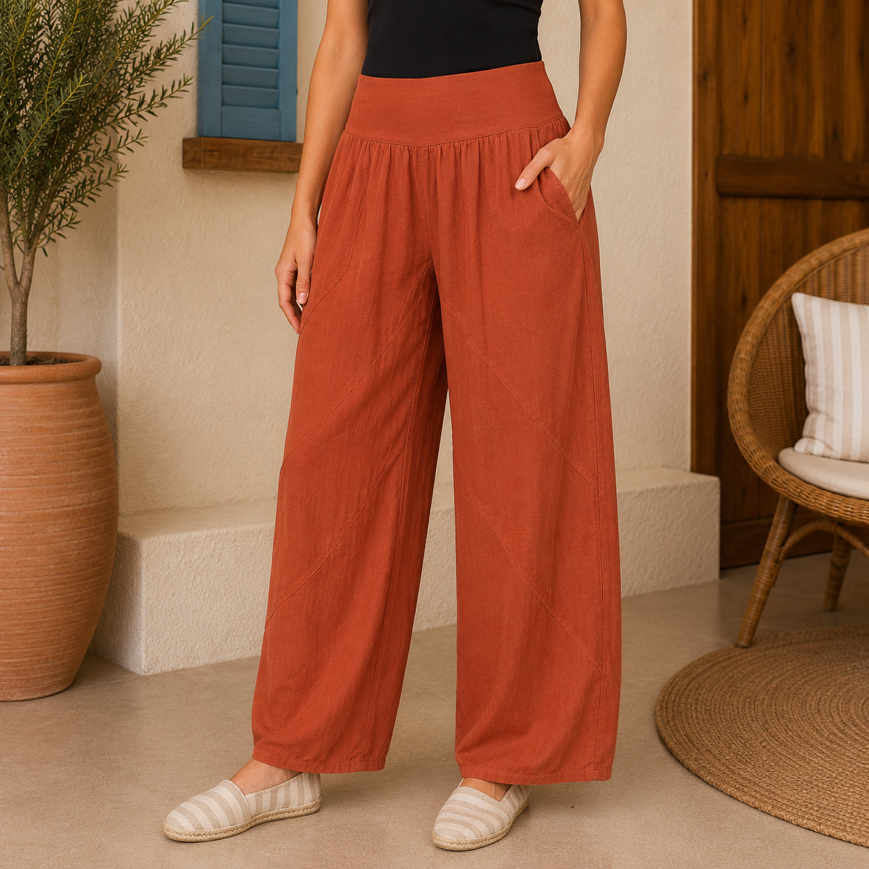 ITALIAN LINEN PANTS
