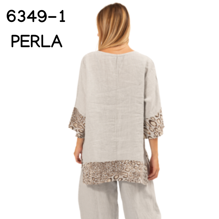 ITALIAN LINEN TOP