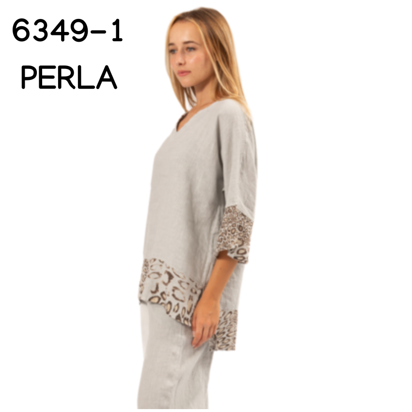 ITALIAN LINEN TOP