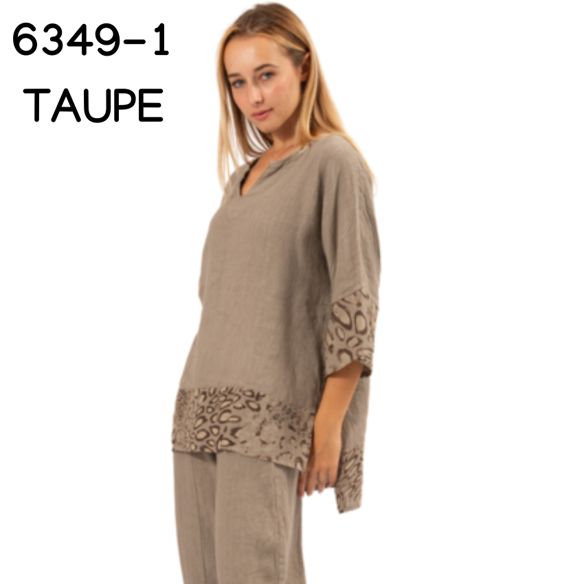 ITALIAN LINEN TOP