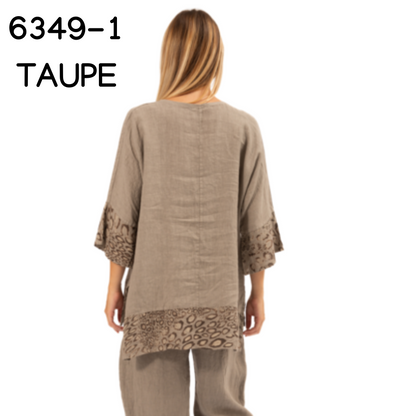 ITALIAN LINEN TOP