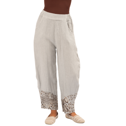 Vera May Italian Linen Perla Pant 6351-1