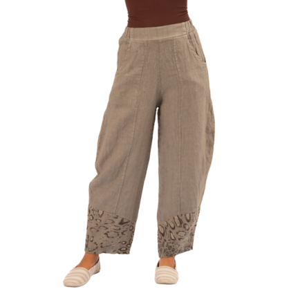 Vera May Italian Linen Fango Pant 6351-1