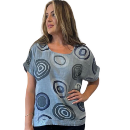 6353 JEANS ITALIAN COTTON TOP