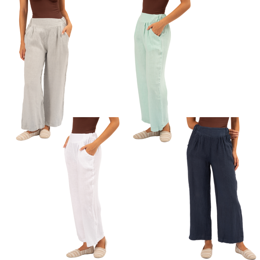 ITALIAN LINEN PANTS