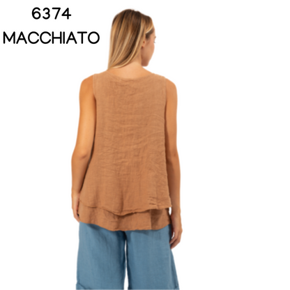 ITALIAN LINEN TOP