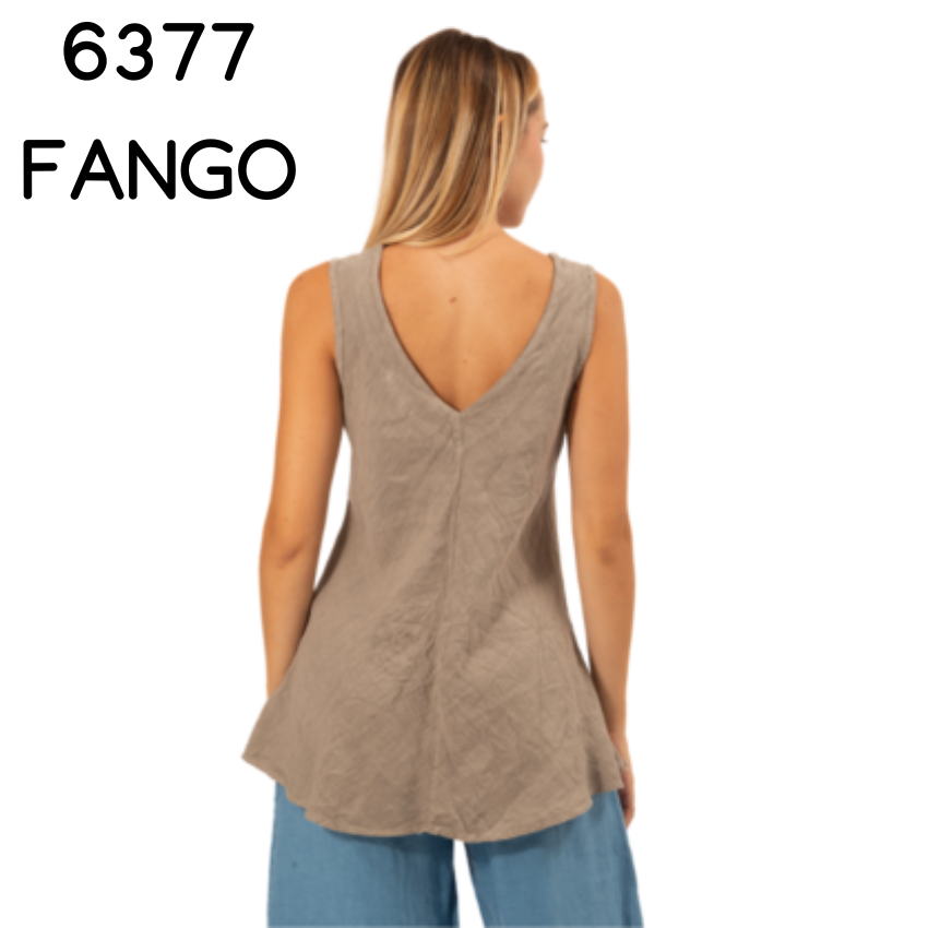 ITALIAN LINEN TOP