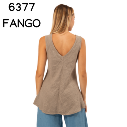 ITALIAN LINEN TOP