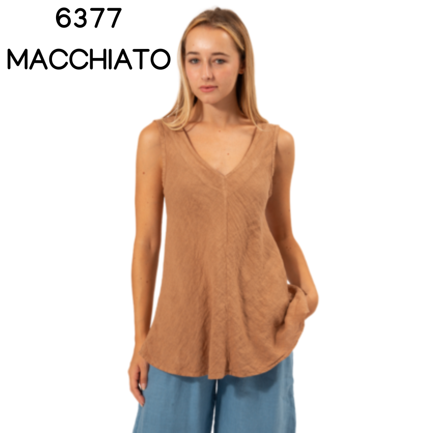 ITALIAN LINEN TOP