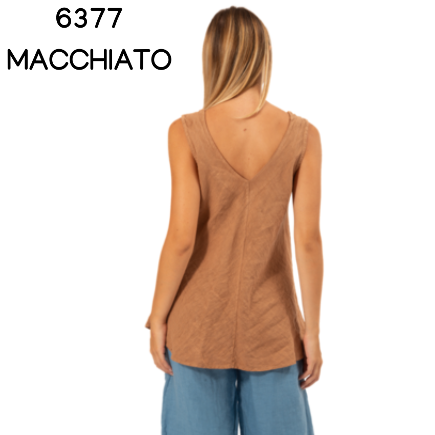 ITALIAN LINEN TOP