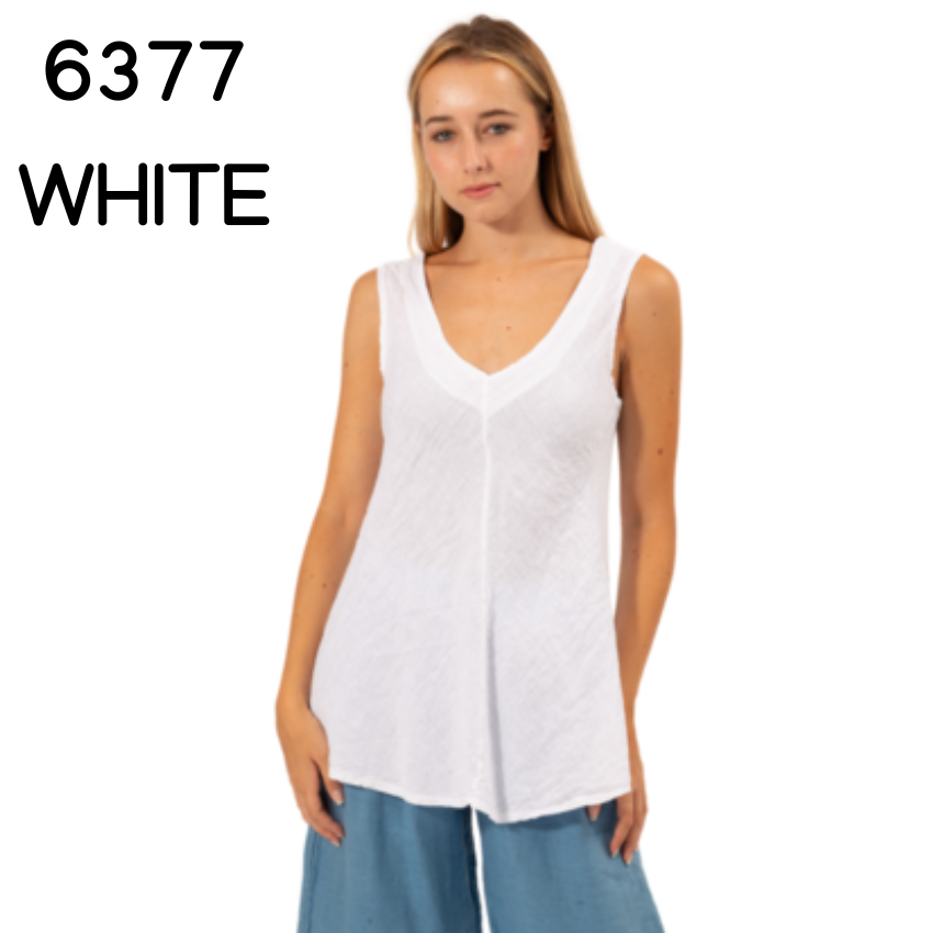 ITALIAN LINEN TOP