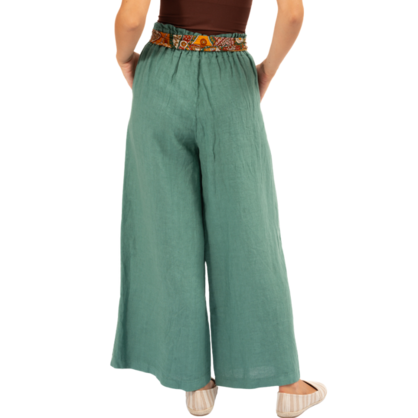 Vera May Italian Linen Lake Pant 6378