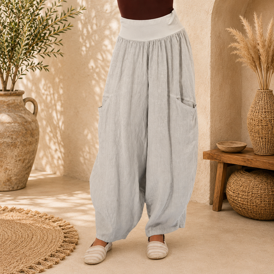 Vera May Italian Linen Perla Pant 6387