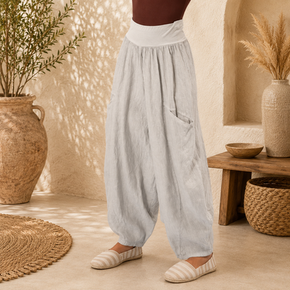 Vera May Italian Linen Perla Pant 6387