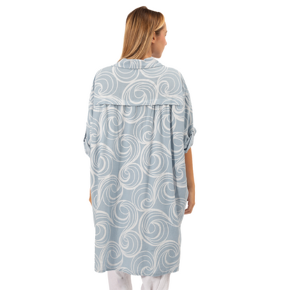 VERA MAY ITALIAN JEANS VISCOSE TOP 6394