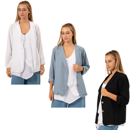 ITALIAN VISCOSE JACKET