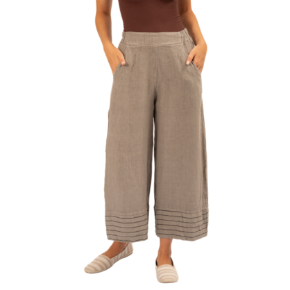 Vera May Italian Linen Fango Pant 6400