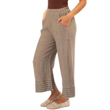 Vera May Italian Linen Fango Pant 6400