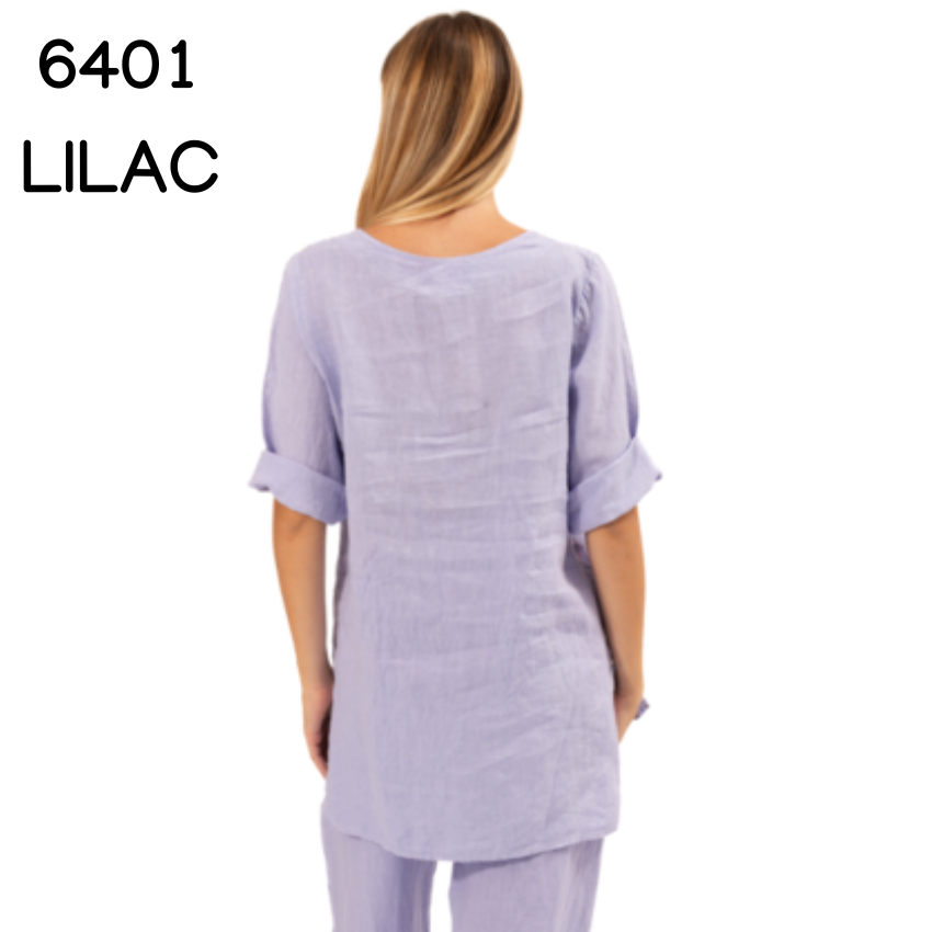 ITALIAN LINEN TOP