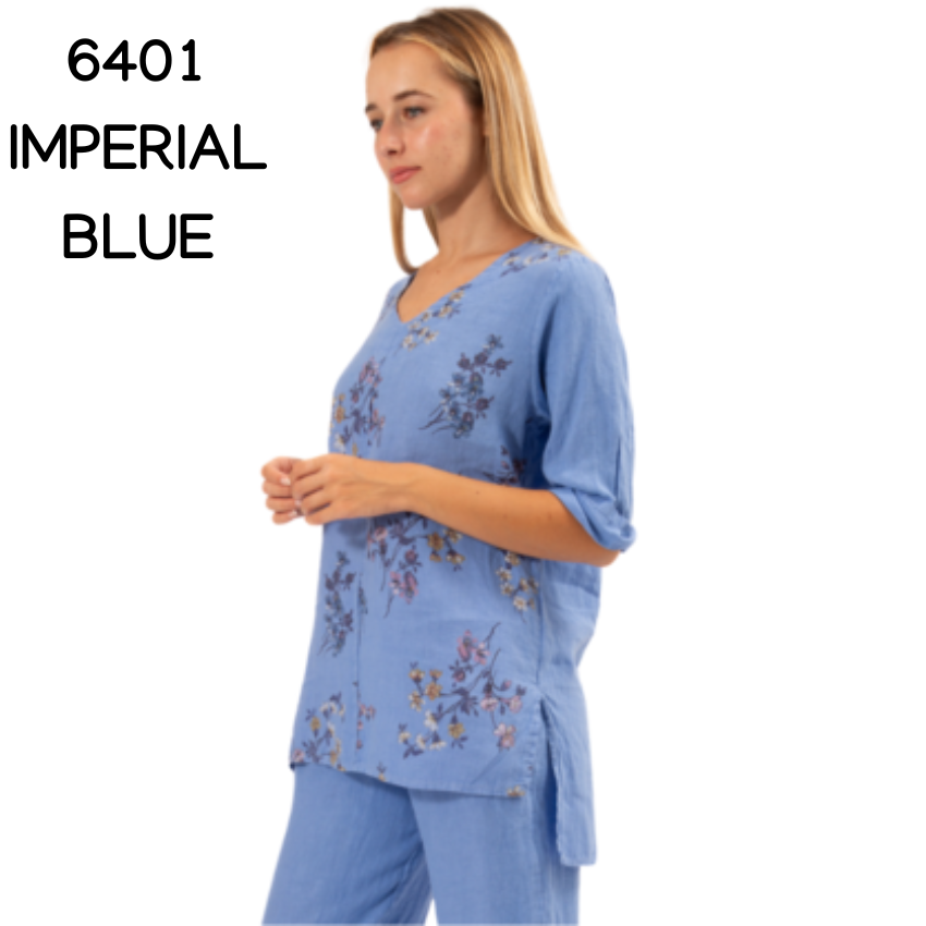 ITALIAN LINEN TOP