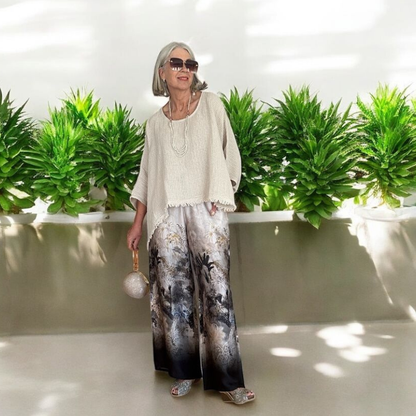 6406 BEIGE ITALIAN COTTON TOP