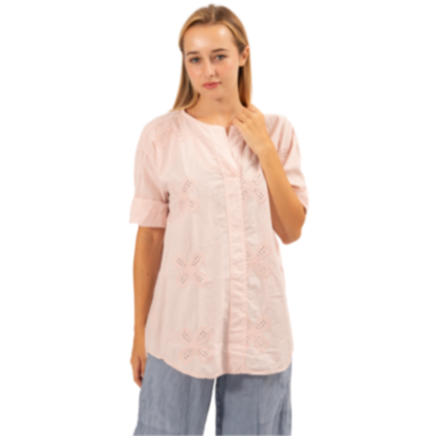 6407 ROSA ITALIAN COTTON TOP