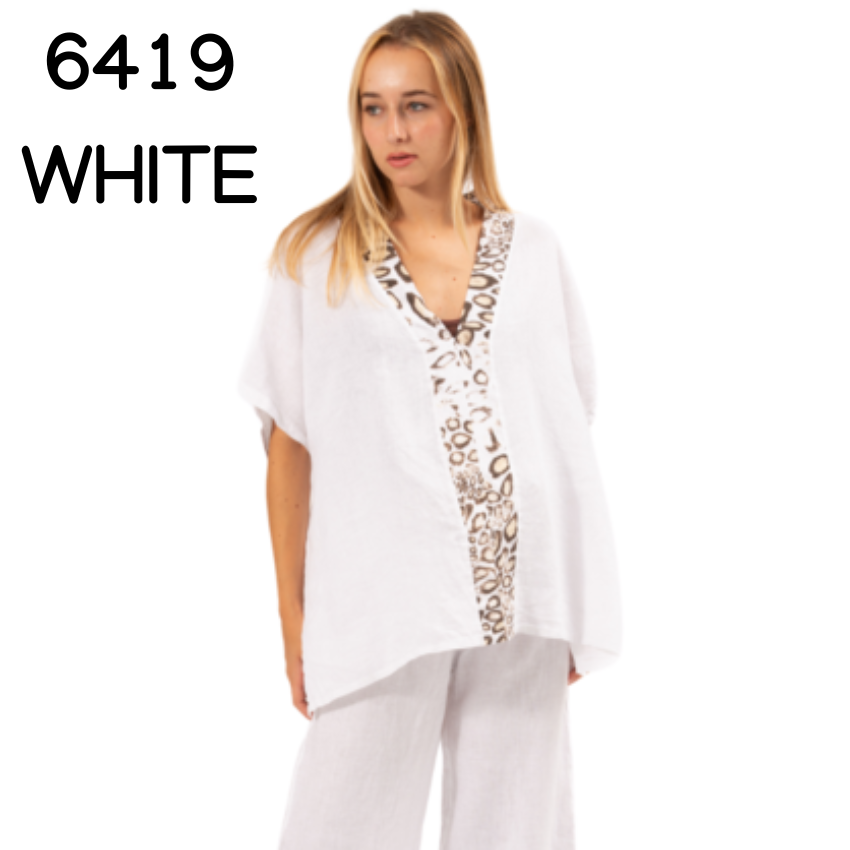 ITALIAN LINEN TOP