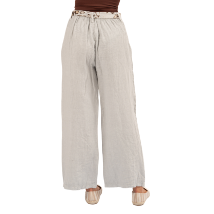Vera May Italian Linen Perla Pant 6420