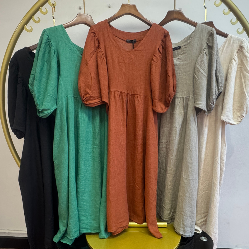 ITALIAN LINEN DRESS