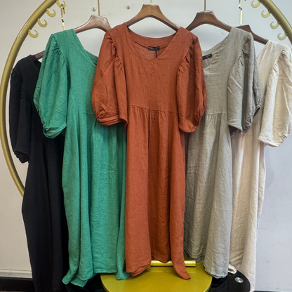ITALIAN LINEN DRESS