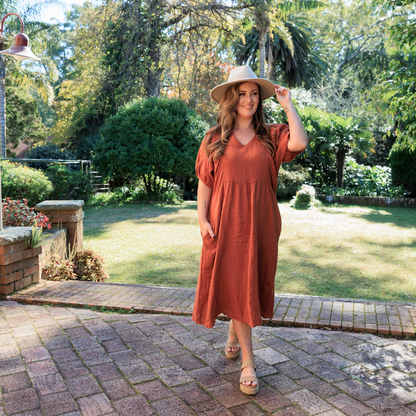ITALIAN LINEN DRESS