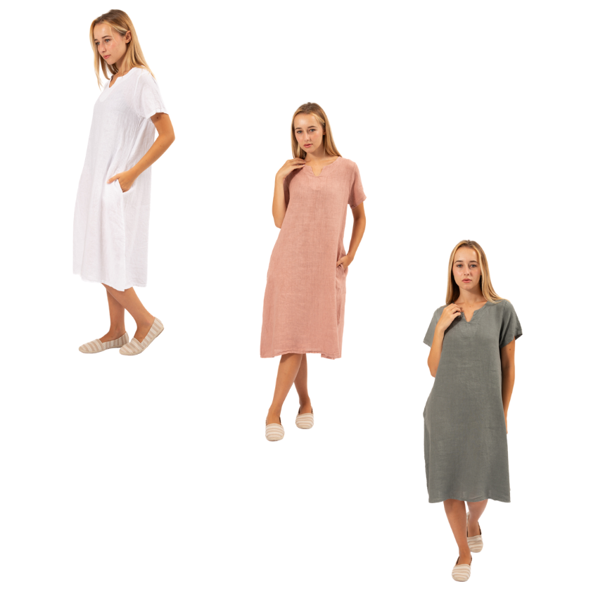 ITALIAN LINEN DRESS