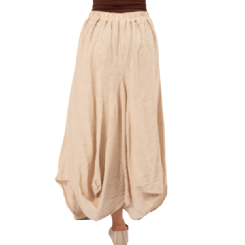 VERA MAY SABBIA ITALIAN LINEN SKIRT 6429