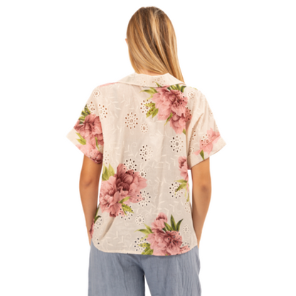 6431 PINK  ITALIAN COTTON TOP