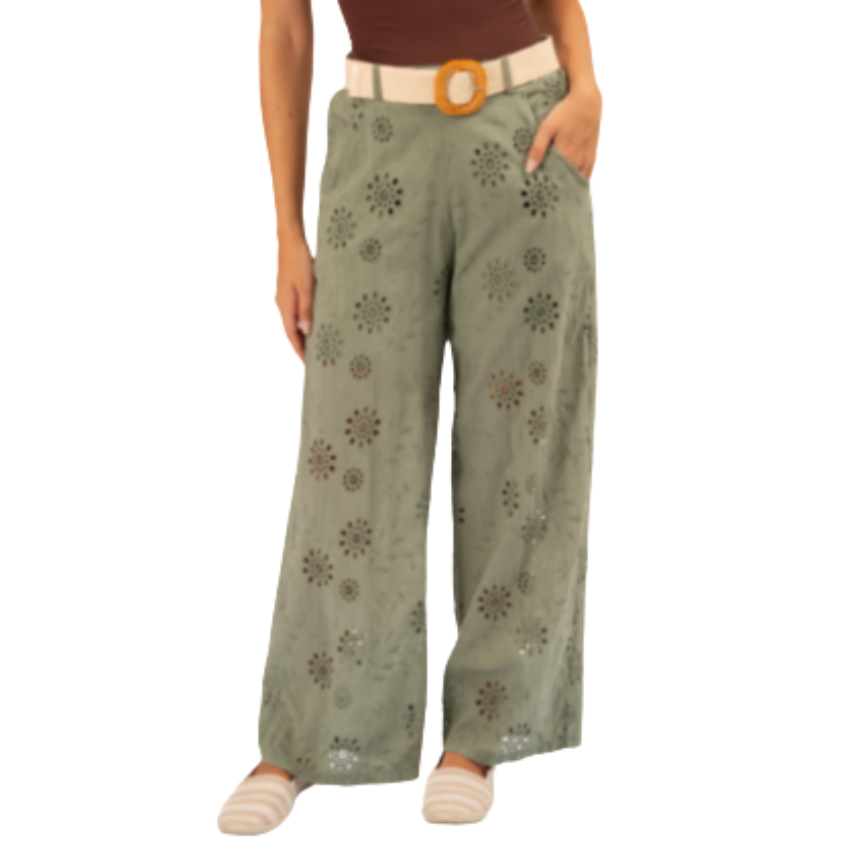 6432 SAGE ITALIAN COTTON PANT