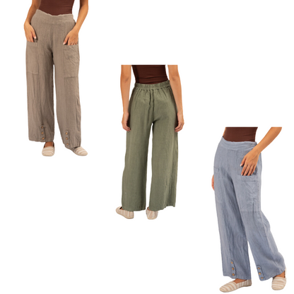 ITALIAN LINEN PANTS