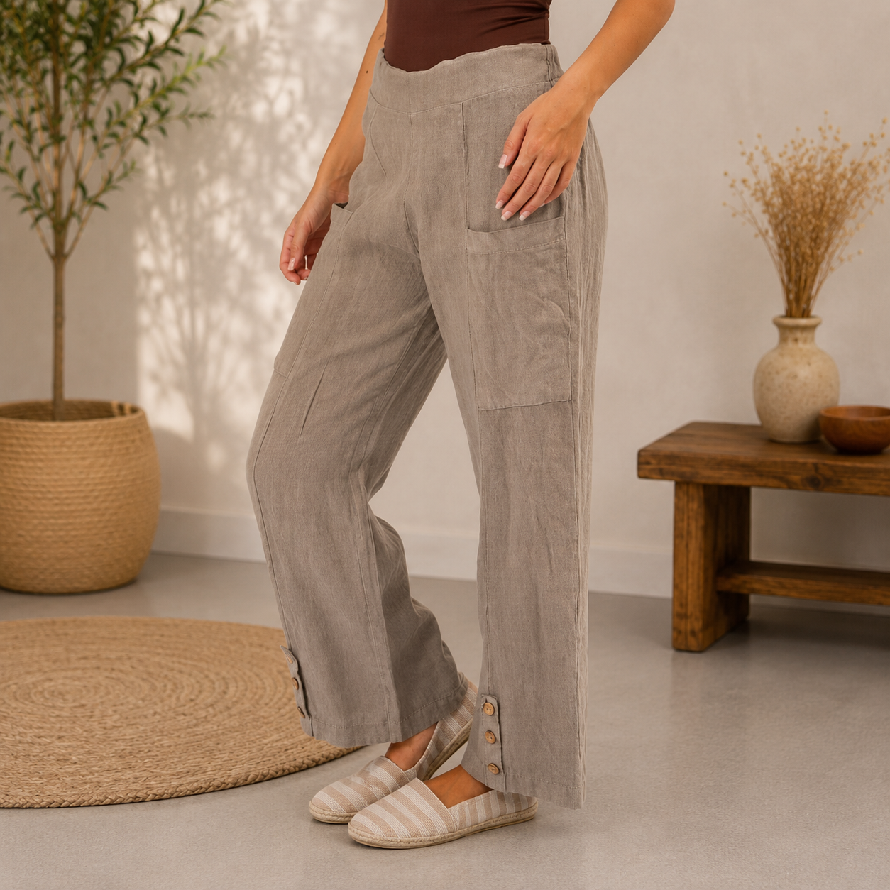 ITALIAN LINEN PANTS