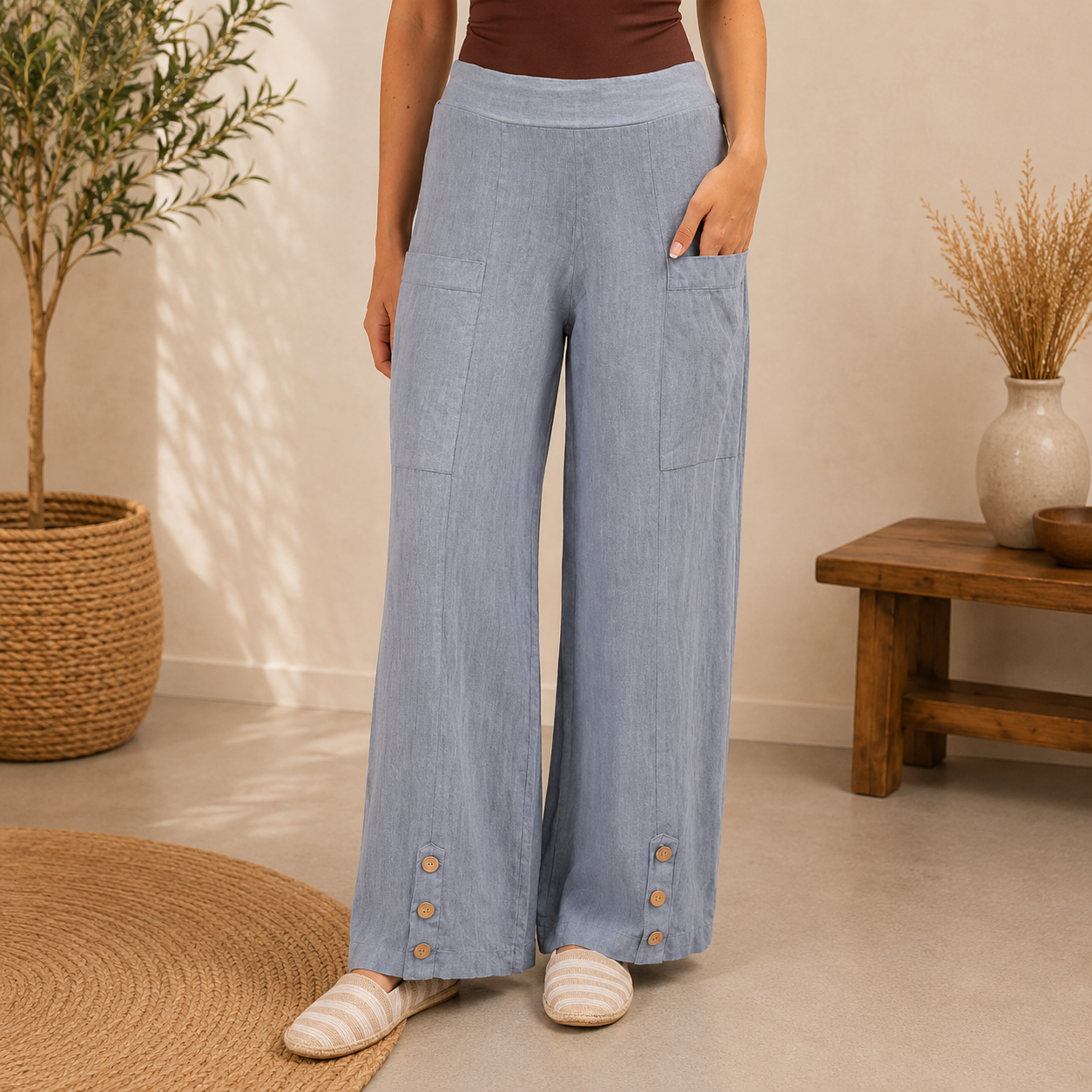 ITALIAN LINEN PANTS