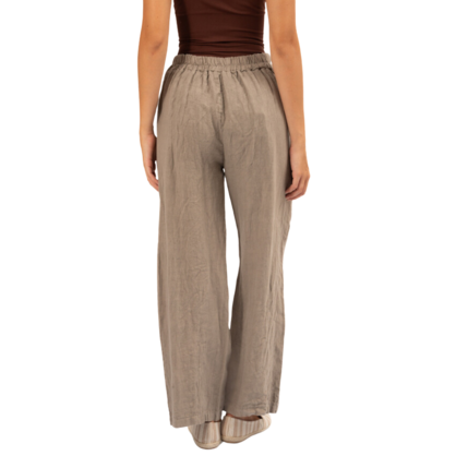 Vera May Italian Linen Fango Pant 6434