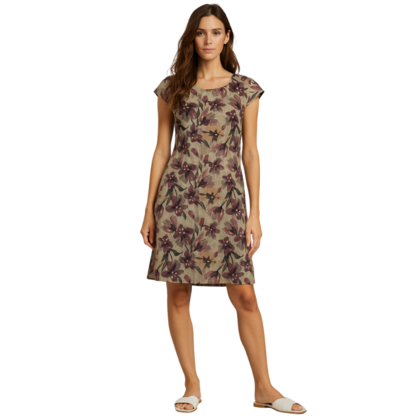 VERA MAY ITALIAN LINEN FANGO DRESS 65701