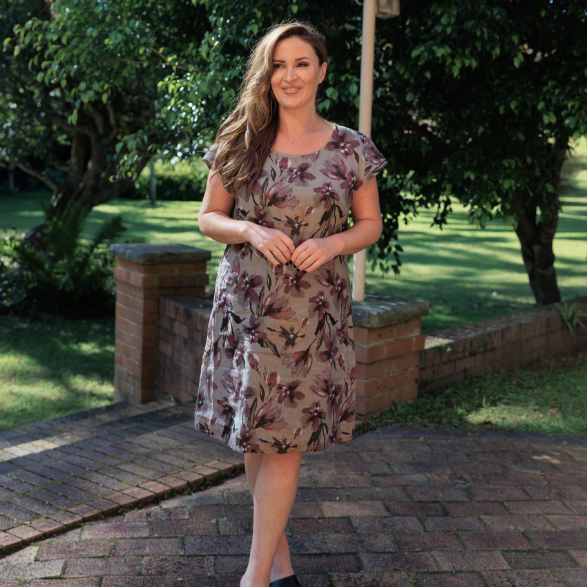 ITALIAN LINEN DRESS