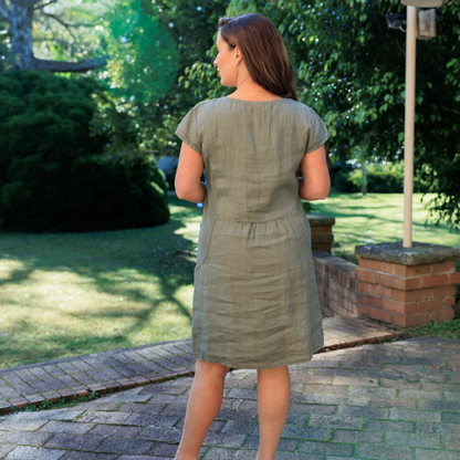 ITALIAN LINEN DRESS