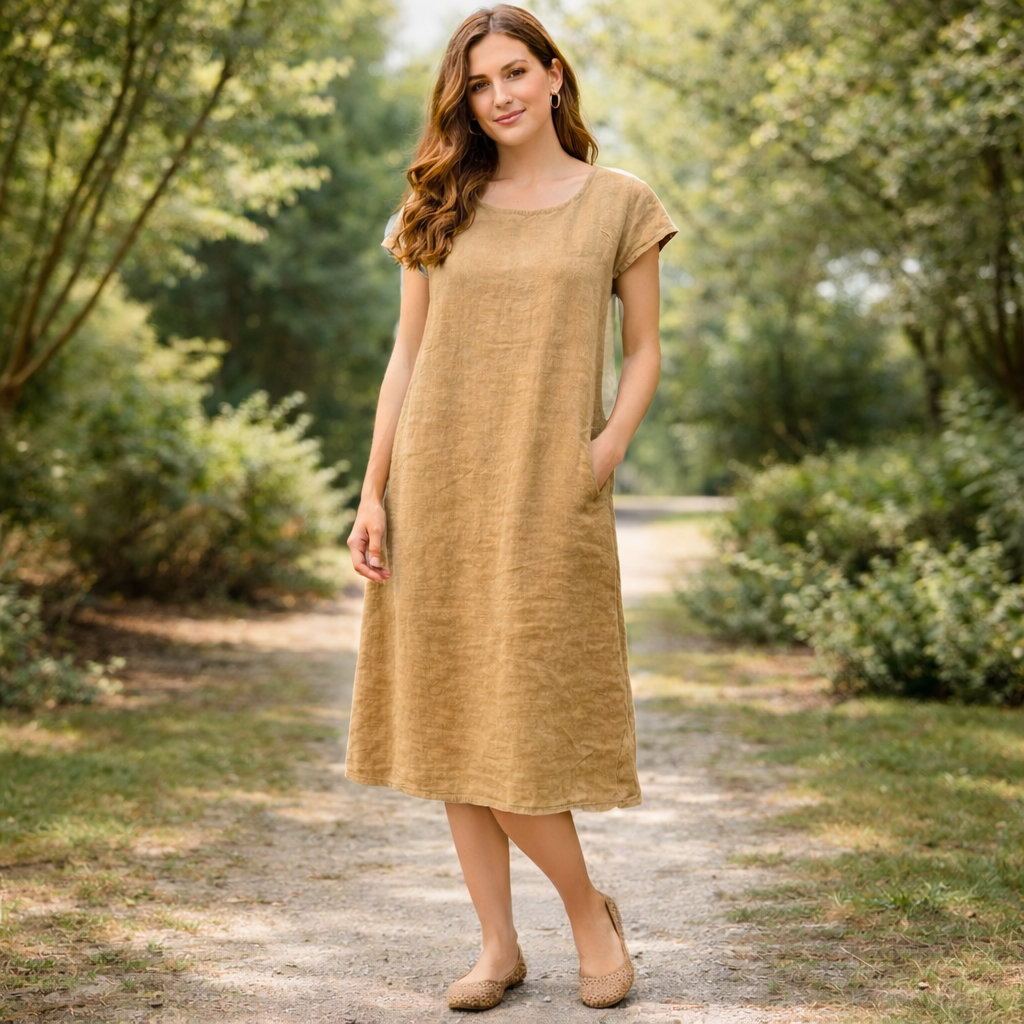 ITALIAN LINEN DRESS